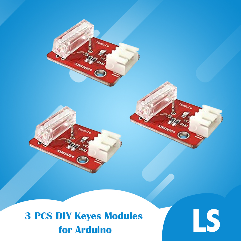 LS 3 PCS DIY Keyes Modules for Arduino (KY0044)