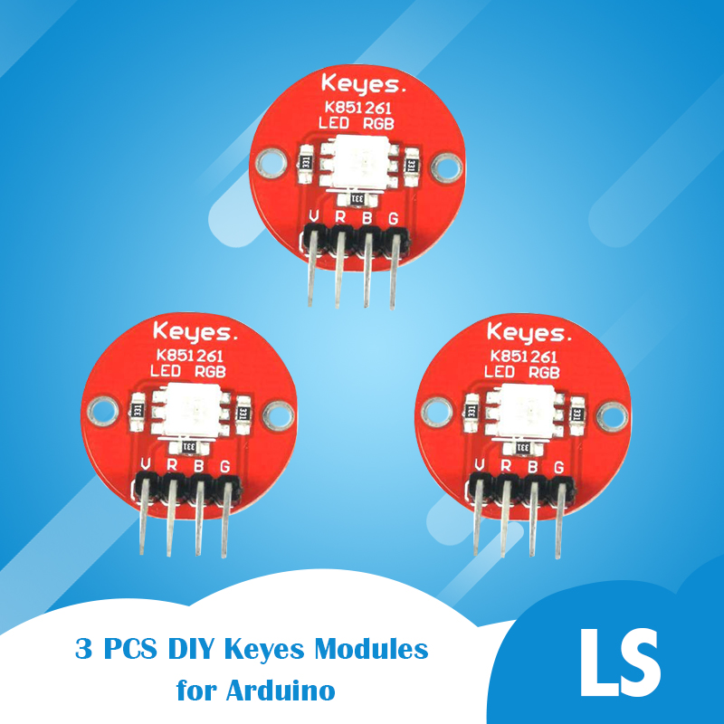 LS 3 PCS DIY Keyes Modules for Arduino