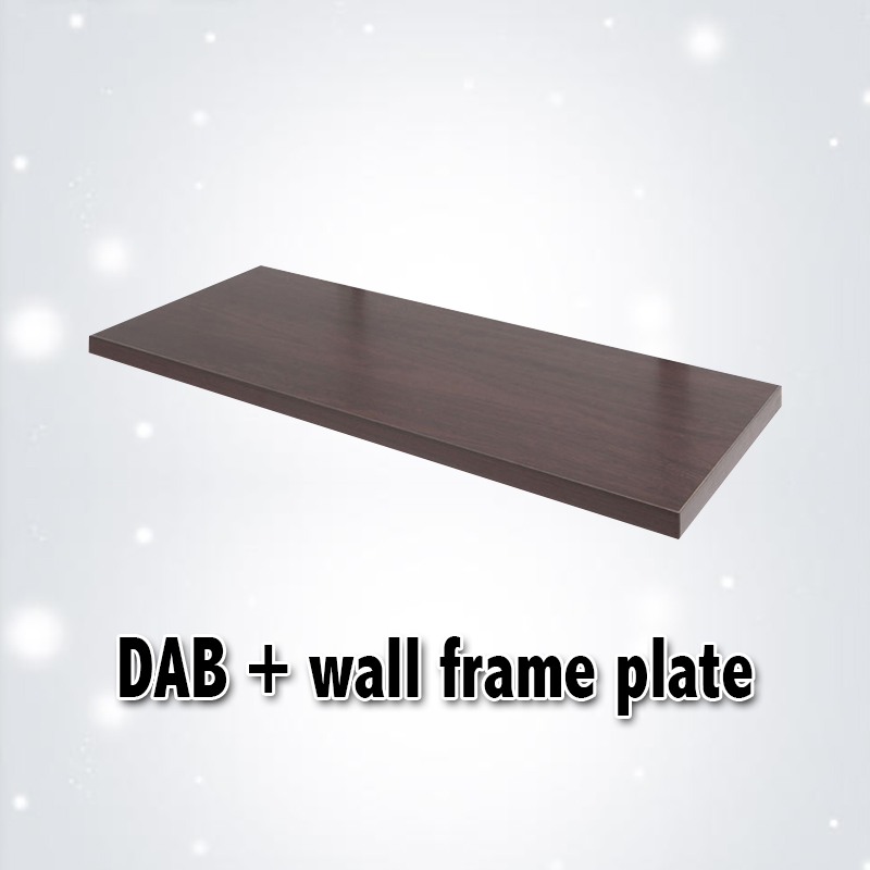 DAB + wall frame plate