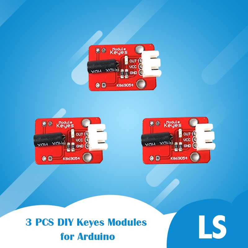 LS 3 PCS DIY Keyes Modules for Arduino (KY0040)