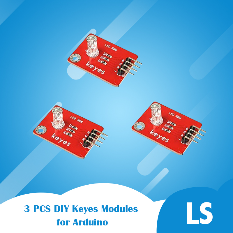 LS 3 PCS DIY Keyes Modules for Arduino