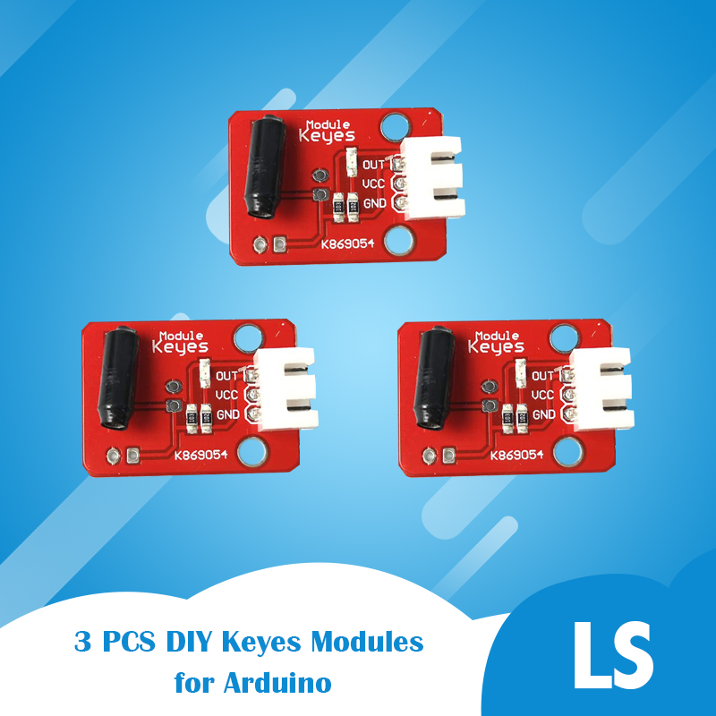 LS 3 PCS DIY Keyes Modules for Arduino