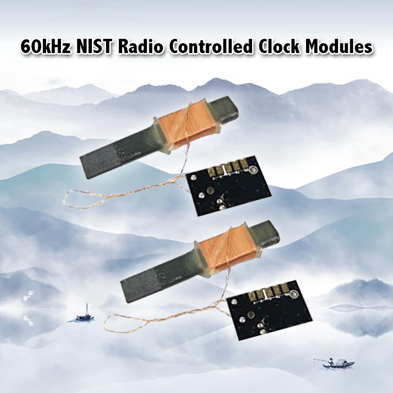 Alano WWVB 60kHz NIST Radio Controlled Clock Modules, 30dB High Gain Atomic Clock Receiver Module